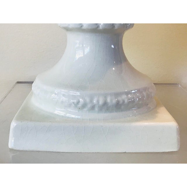 1950s Spanish Faience Urn For Sale - Image 11 of 12