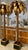 Monumental Pair of Maison Jansen Gilt Metal Palm Tree Floor Lamps For Sale - Image 16 of 16