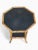 Vintage Coastal Bamboo Octagonal End Table With Black Inset Shelves For Sale - Image 13 of 18