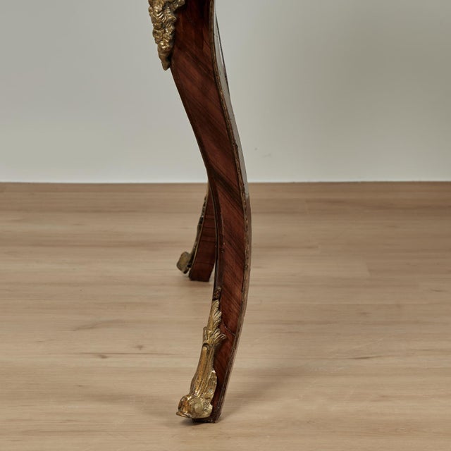 Antique French Louis XV Style Bureau Plat or Desk For Sale - Image 17 of 18