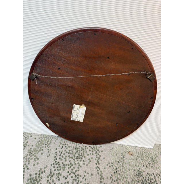 Circa 2000 Morgan Hill Tin + Wood Wall Mirror For Sale - Image 12 of 12