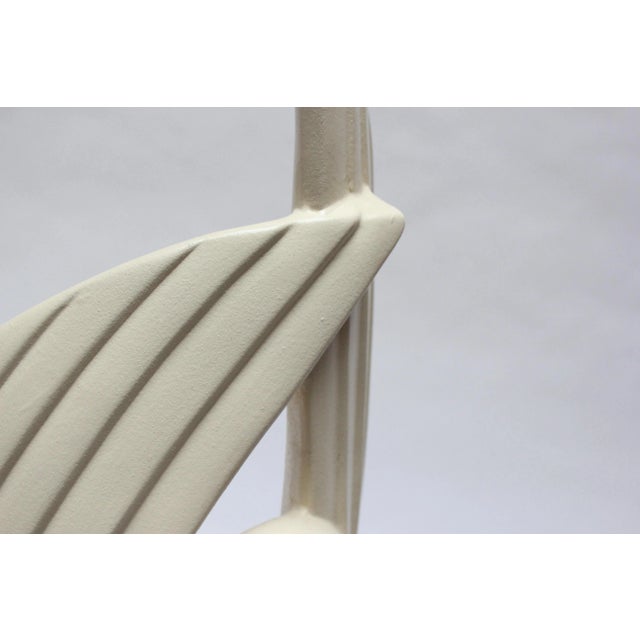Off-white Vintage Haeger Ceramic Figural Swan Sculpture For Sale - Image 8 of 9