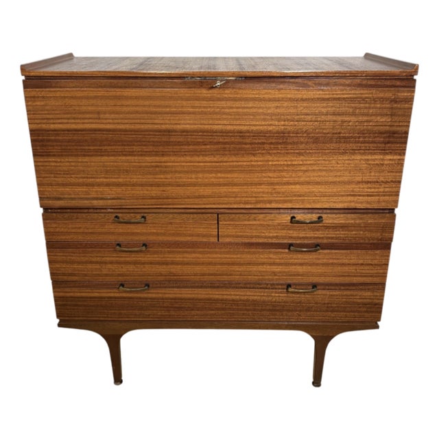 Mid-Century Teak Secretaire from Meredew, 1960s For Sale