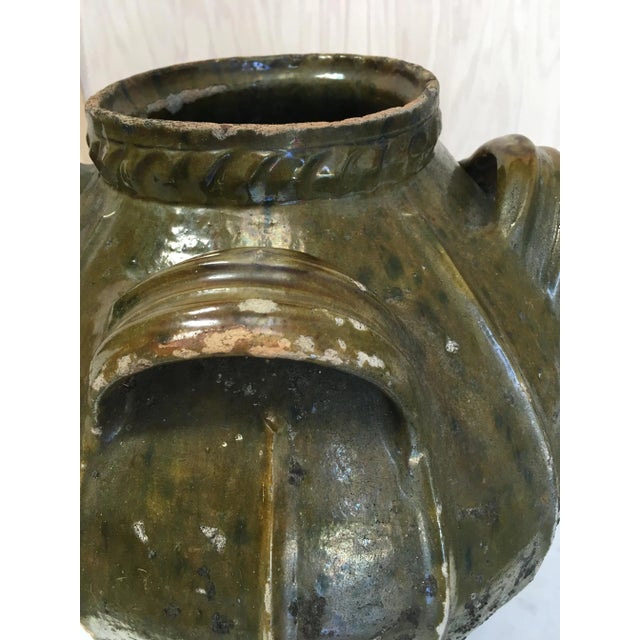 Ceramic 19th Century Terracotta Oil Vessel For Sale - Image 7 of 9