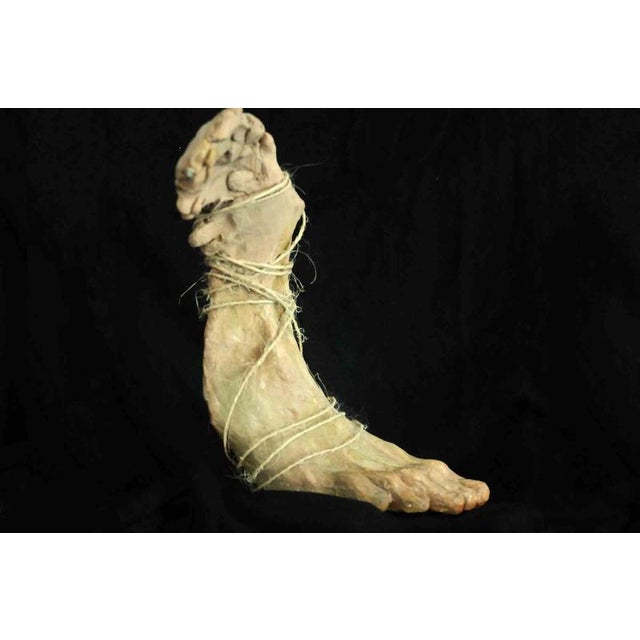 Contemporary Maryam Pezeshki, Winged Foot Sculpture, Terracotta For Sale - Image 3 of 5