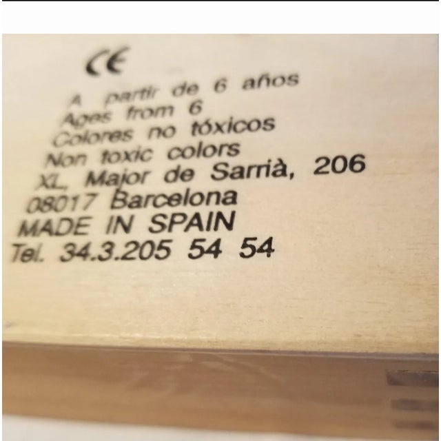 Vintage Large Kandinsky Art Domino Game in Wooden Case For Sale - Image 4 of 5