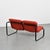 Two-seater bench designed by Marc Held for Airborne in the 1970s. The bench features two molded foam seats upholstered in...