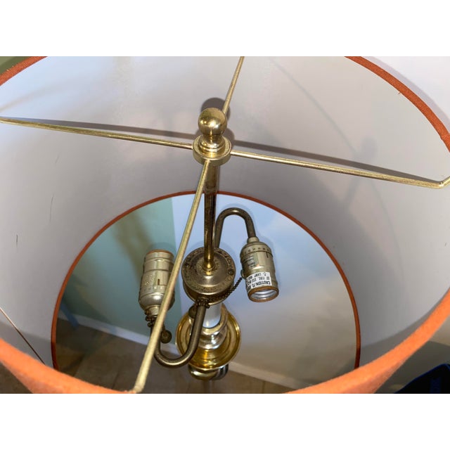 1970s Twisted Brass Floor Lamp For Sale In Los Angeles - Image 6 of 6