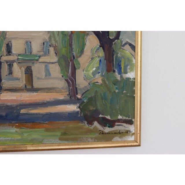 Harry Thomander, Örebro 2, 1964, Oil on Canvas, Framed For Sale - Image 15 of 18