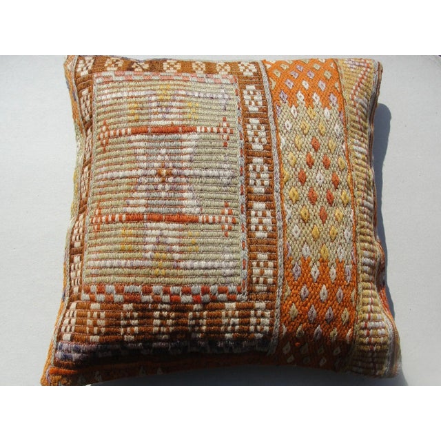 Kilim Rug Pillow For Sale - Image 5 of 11