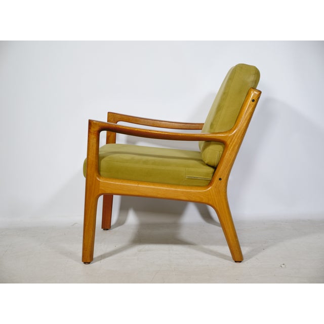 Wood Mid-Century Lounge Chair Senator in Teak by Ole Wanscher for Cado, Denmark, 1960s For Sale - Image 7 of 14