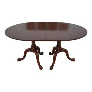 Henkel Harris Model 2209 Mahogany Dining Room Table For Sale