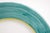 2020s Intreccio Teal 4-Piece Place Setting | Hand-Painted Italian Dinnerware From Deruta For Sale - Image 5 of 11