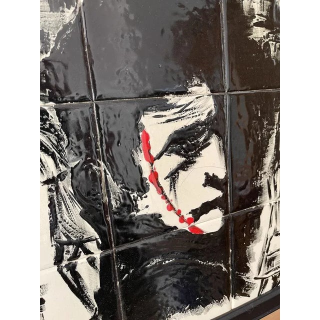 1960s Jack the Ripper in Whitechapel, 1969, Ceramic Composition, Framed For Sale - Image 5 of 10