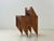 Mid-Century Minimalist Stackable Wooden Chair For Sale - Image 10 of 14