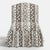 Spritely Home Ashburn Ruffle Slipper Chair in Linny Ikat Brown For Sale - Image 4 of 7