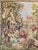 Bring effortless character to your space with this vibrant jacquard loom wall tapestry depicting a classic fête champêtre...