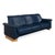 Modern Paradise 3-Seater Sofa in Blue Leather from Stressless For Sale - Image 3 of 15