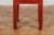 Red Late Qing Dynasty Red Lacquer Side Table with Single Drawer and Horse Hoof Feet For Sale - Image 8 of 12