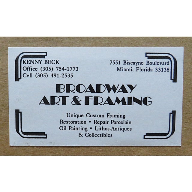 1 of 3 18th Century French Hand Colored George-Louis Leclerc Comte De Buffon Monkeys Copper Engravings Framed Antique - Mandrill Femelle For Sale In Providence - Image 6 of 7