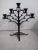 Antique Art Deco Iron Candleholder in the Style of Koloman Moser For Sale - Image 6 of 8