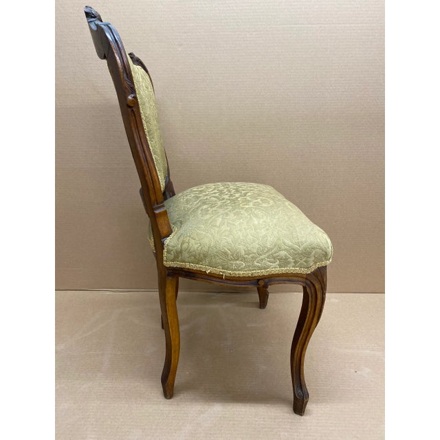 Late 19th Century Set of Four Late 19th Century Rococo Revival Side Chairs For Sale - Image 5 of 9