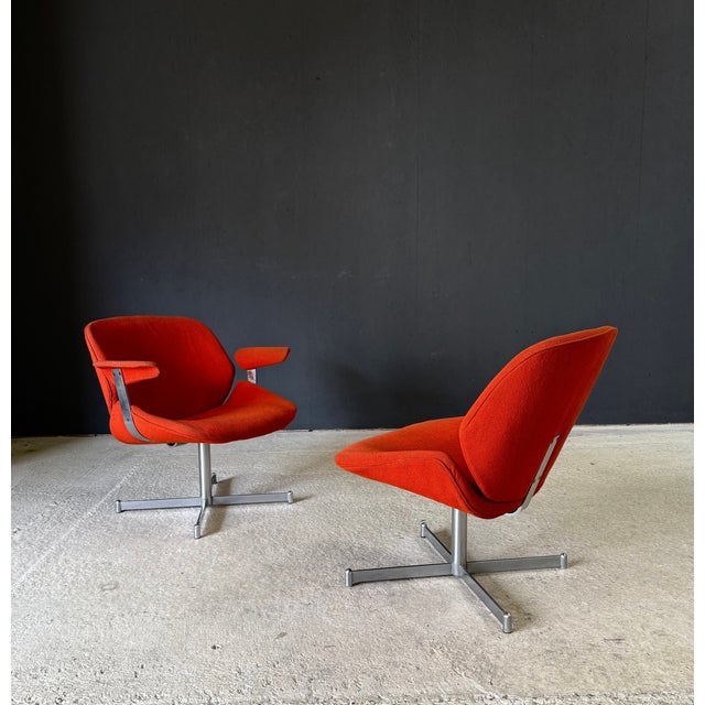 Mid-Century Modern Mid-Century Modern Exquis Lounge Chairs by Geoffrey Harcourt for Artifort, Netherlands, 1960s, Set of 2 For Sale - Image 3 of 18