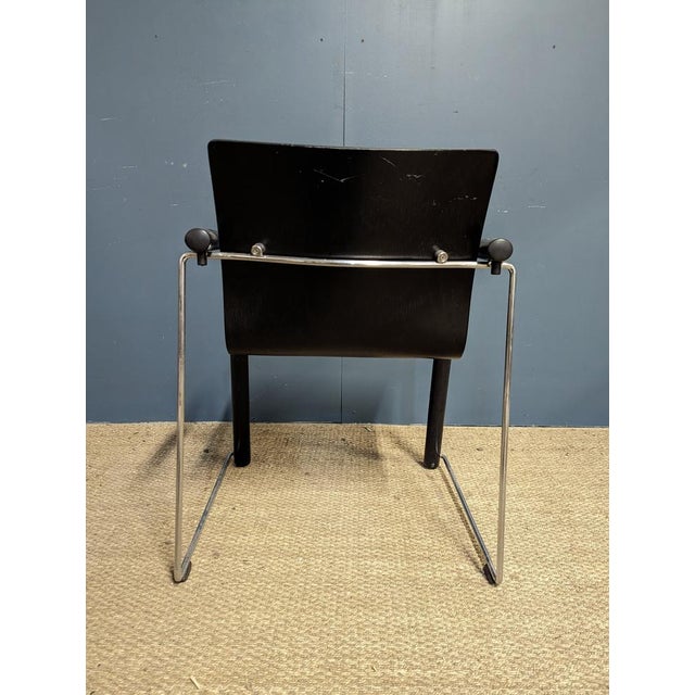 Black S320 Chair from Thonet For Sale - Image 4 of 5
