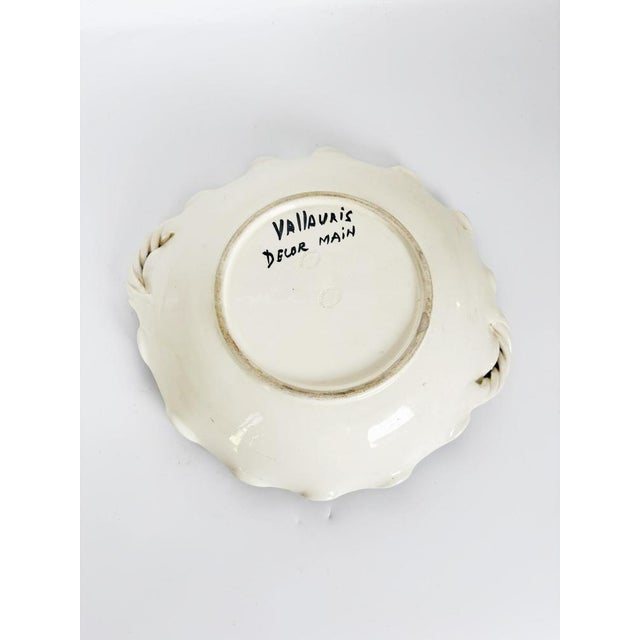 Ceramic Dish from Vallauris, France, 1960s For Sale - Image 9 of 12