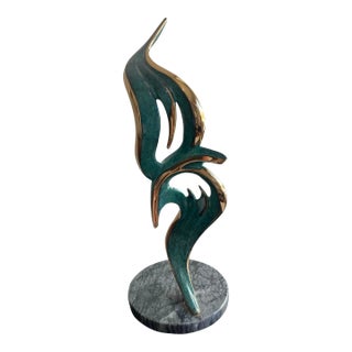 Bob Bennett Bronze Sculpture. “Wings”. 17 of a Limited Edition of 100. For Sale