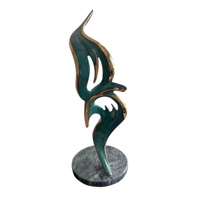 Bob Bennett Bronze Sculpture. “Wings”. 17 of a Limited Edition of 100. For Sale