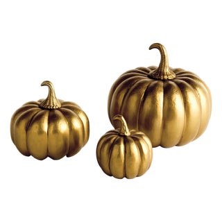 Sculpted Pumpkins St/3 For Sale
