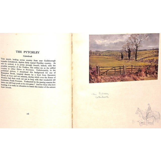 "My Hunting Sketchbook" 1928 Edwards, Lionel For Sale - Image 11 of 12