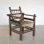 Wood Pair of 1940s Oak and Woven Lounge Chairs by Charles Dudouyt For Sale - Image 7 of 12