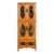 19th Century Chinese Qing Dynasty Tall Wooden Chinoiserie Panel Cabinet For Sale