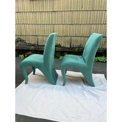 1990s Dialogica Splash Chairs a Pair For Sale - Image 5 of 12