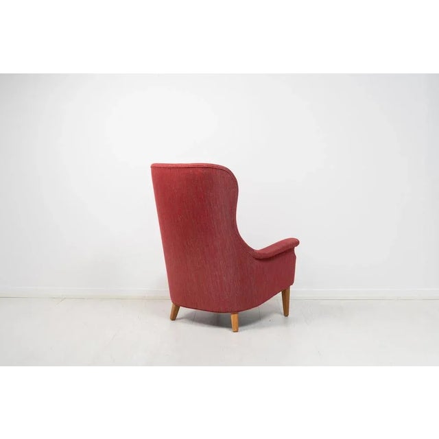 Mid-Century Modern Armchair by Carl Malmsten For Sale - Image 6 of 12