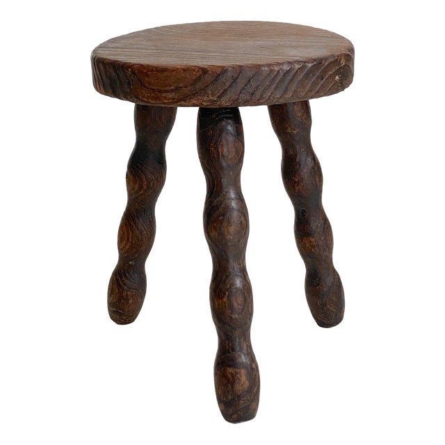 Modern Tripod Stool, 1950s For Sale