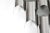 Pair of Sculptural Chrome Tubular Wall Sconces by Reggiani, Italy, 1970s For Sale - Image 6 of 8
