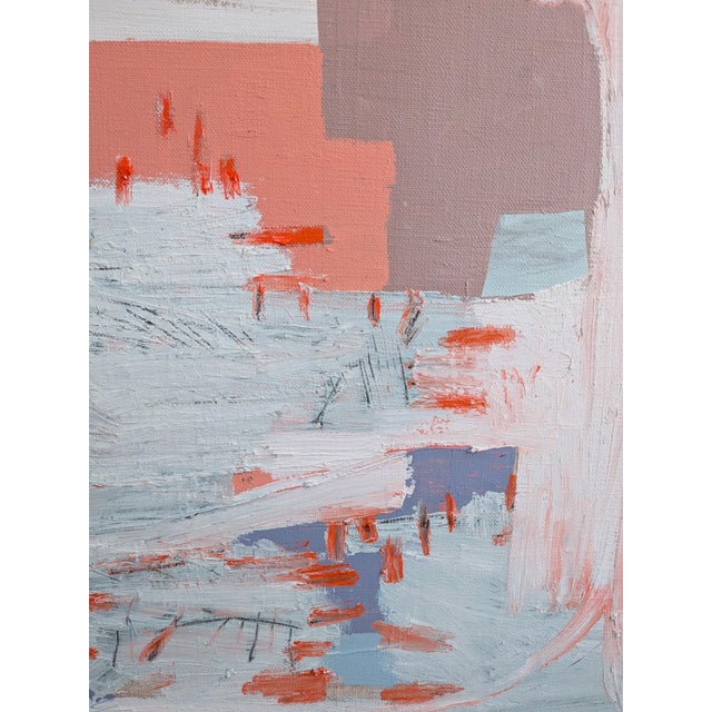 2020s "Wild West" Abstract Oil Painting on Linen by Anne Abueva For Sale - Image 5 of 7
