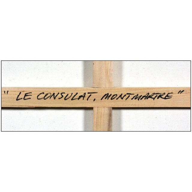 Textile Late 20th Century Le Consulat, Montmartre, David Lloyd Glover For Sale - Image 7 of 7