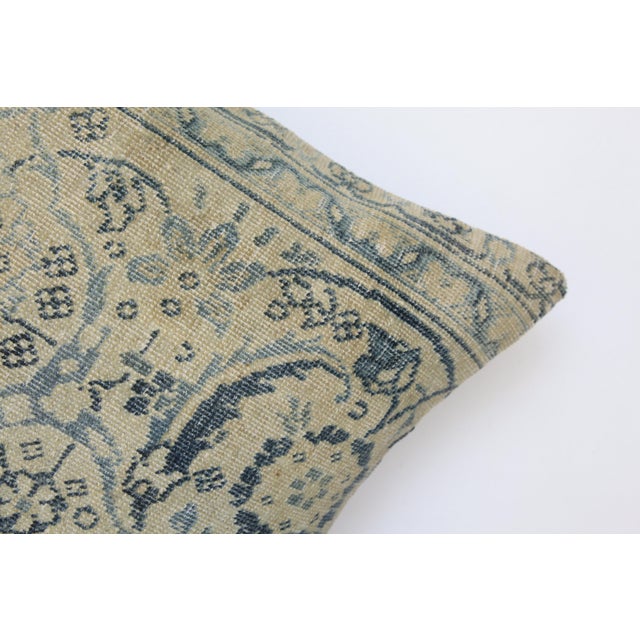 Handwoven Turkish Oushak Rug Pillow Cushion Cover -16'' X 16'' For Sale - Image 10 of 12