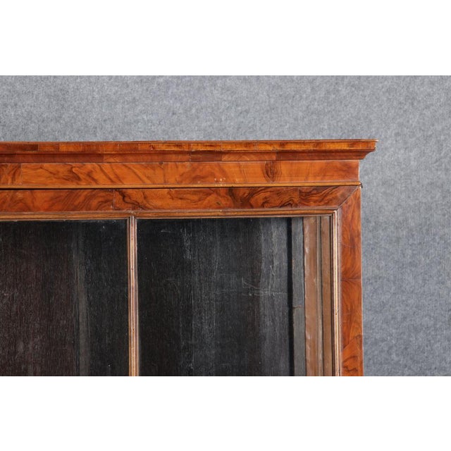 Early 19th Century Baroque English Mahogany Showcases with Three Sides Glazed, 1800s For Sale - Image 5 of 18