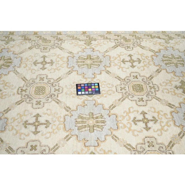 2010s Peshawar Rug 6'4'' x 8'10'' For Sale - Image 5 of 9