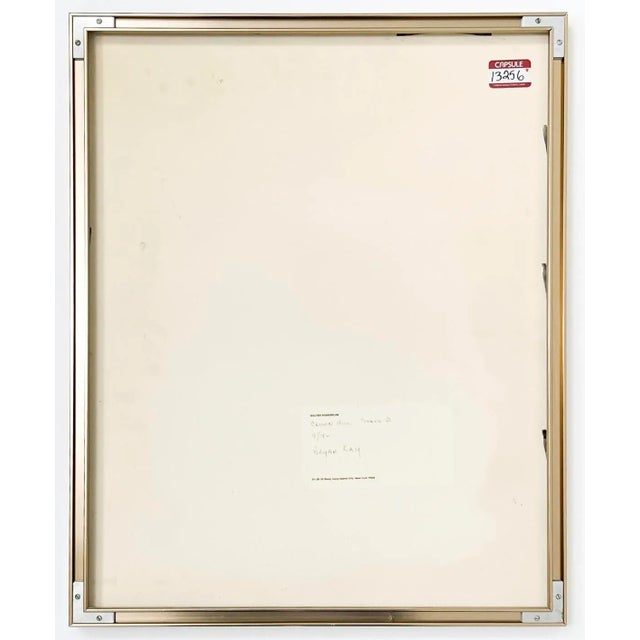 1970s “Crown Hill” Abstract Landscape Etching by Bryan Kay For Sale - Image 4 of 6