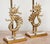 Metal Bespoke Seahorse Bronze Table Lamps - A Pair For Sale - Image 7 of 10