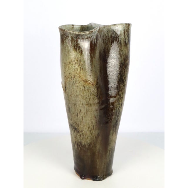 Ceramic Vintage Ceramic Vase, 1940 For Sale - Image 7 of 11