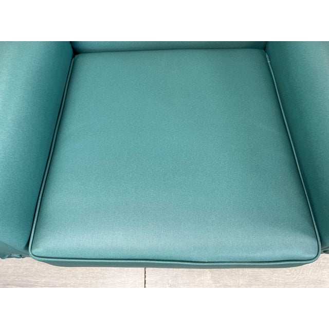 Tiffany Blue Pair Dutch Armchairs, 1970s For Sale - Image 8 of 8