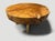 Andrianna Shamaris Mid Century Style Teak Wood Round Coffee Table For Sale - Image 4 of 6