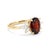 Red Garent Cluster Style Engagement Ring - 925 Silver Handmade Ring Us 7 (All Sizes Available) For Sale - Image 4 of 4